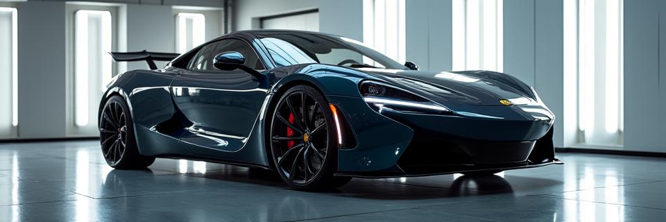 高級車のディテイリング後の輝き